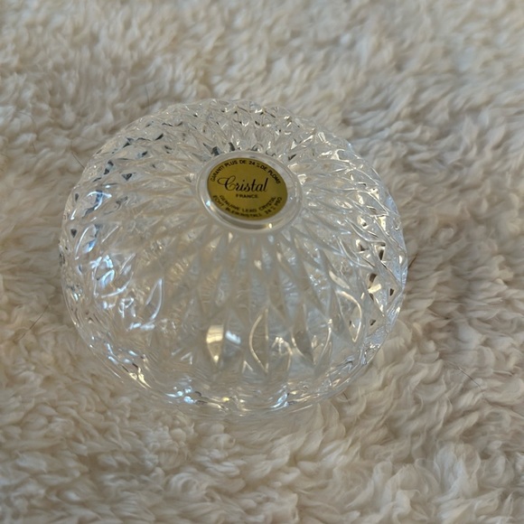 Cristal France genuine lead crystal trinket dish new - Picture 2 of 14